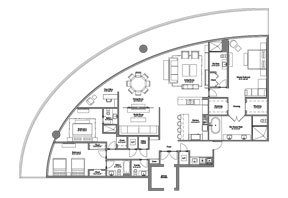 Click to View the Model B Line 2 Floorplan