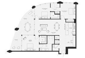 Click to View the Residence One Floorplan