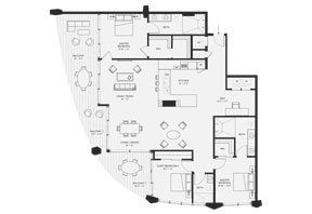 Click to View the Residence Three-Four Combo Floorplan