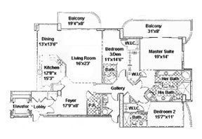 Click to View the Sunrise East Model Floorplan