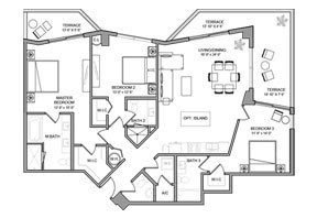 Click to View the Penthouse 03 Model Floorplan