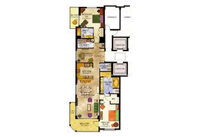 Click to View the Sea Star Model Floorplan.