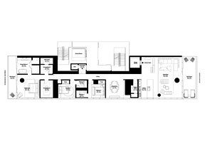 Click to View the Half-Floor South Residence Floorplan.