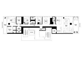 Click to View the Half-Floor North Residence Floorplan.
