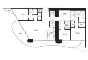 Click to View the Penthouse 01 Floorplan.