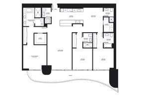 Click to View the Penthouse 03 Floorplan.
