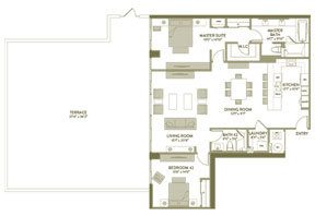 Click to View the Unit Lanai, Tower P Floorplan