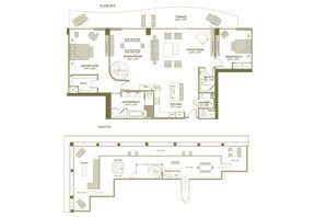 Click to View the Penthouse B, Tower P Floorplan