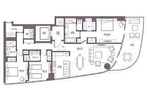 Click to View the Level 05-16 Unit 02 Floorplan.