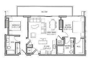 Click to View the Unit B-17 Floorplan