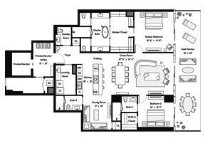 Click to View the Bay Residence E Floorplan.