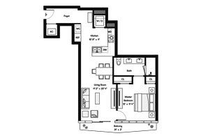 Click to View the Bay Residence S Floorplan.
