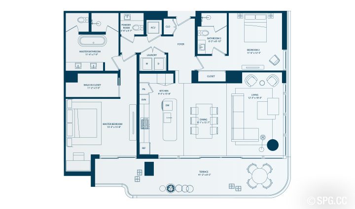 La Clara Floorplan Unit C