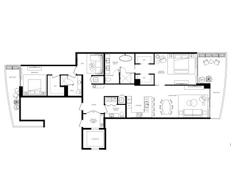 Thumbnail Solemar Pomano Beach Model 03 Floorplan