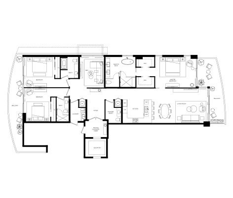 Thumbnail Solemar Pomano Beach Model 06 Floorplan