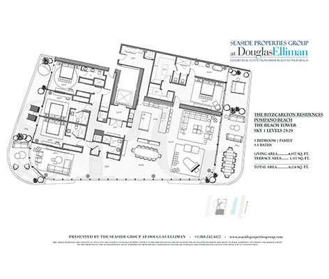 Thumbnail Floorplan for Sky 1 Levels 25-29