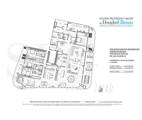 Thumbnail Floorplan for PH 3001 Floor 30