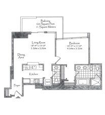 Thumbnail Residence 03 Floorplan at The Setai, Luxury Oceanfront Condo Residences on Miami Beach, Florida 33139