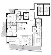 Click to View the Penthouse 2 East Reversed Floorplan
