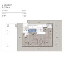 Click to View the 2 Bedroom Floorplan