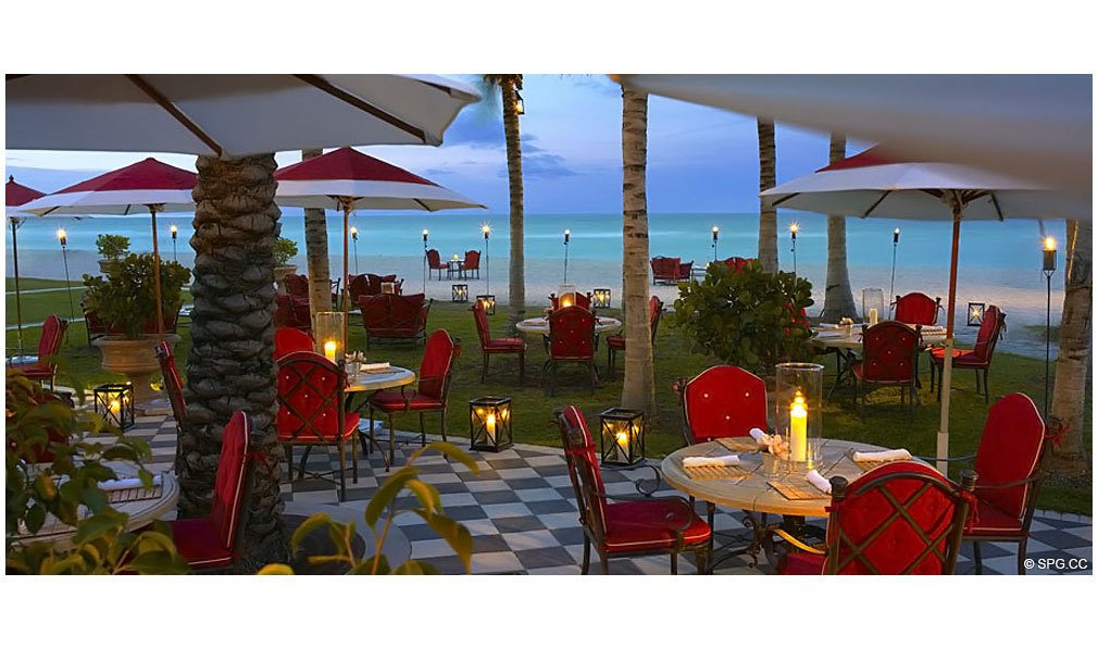 Costa Grill at Acqualina, Luxury Oceanfront Condominiums Located at 17885 Collins Avenue, Sunny Isles Beach, FL 33160