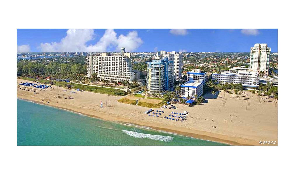 Another View of Coconut Grove Residences, Luxury Oceanfront Condominiums Located at 1200 Holiday Dr, Fort Lauderdale, FL 33316