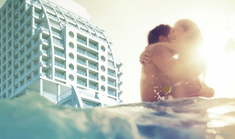 View of the Conrad, Luxury Oceanfront Condominiums Located at 551 North Fort Lauderdale Beach Blvd, Fort Lauderdale, FL 33304