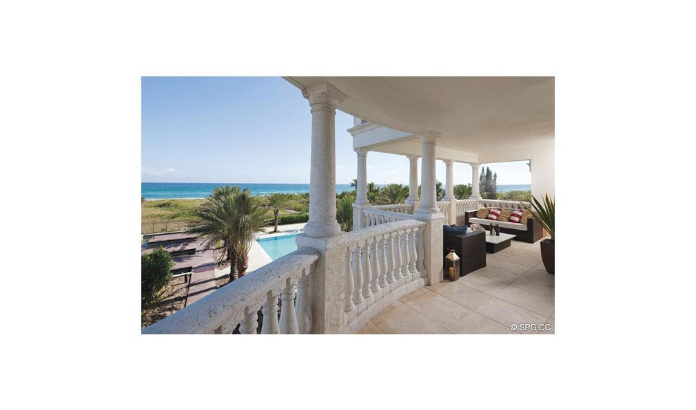 Beach and Ocean Views from Dolcevita, Luxury Oceanfront Condominiums Located at 155 South Ocean Ave, Singer Island, FL 33404