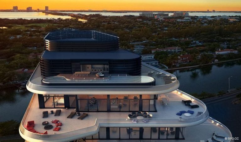 Penthouse at Faena House, Luxury Oceanfront Condominiums Located at 3201 Collins Ave, Miami Beach, FL 33140