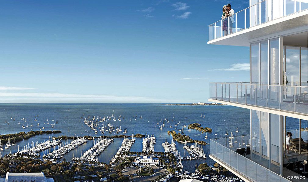 Terraces at Grove at Grand Bay, Luxury Waterfront Condominiums at 2669 South Bayshore Dr, Miami, FL 33133