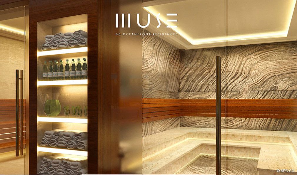 Muse Spa, Luxury Oceanfront Condominiums Located at 17141 Collins Ave, Sunny Isles Beach, FL 33160