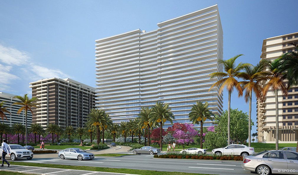 Ansicht von Oceana Bal Harbour, Luxury Oceanfront Condominiums in 10201 Collins Ave, Bal Harbour, FL 33154