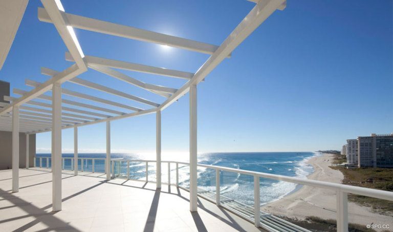 Ocean Views from One Thousand Ocean, Luxury Oceanfront Condominiums Located at 1000 S Ocean Blvd, Boca Raton, FL 33432
