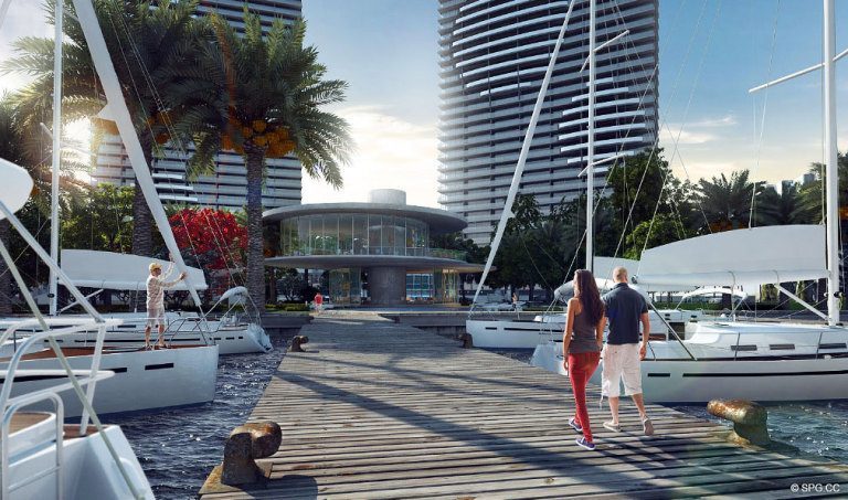 Paraiso Bay Docks, Luxury Waterfront Condominiums Located at 600 NE 31st St, Miami, FL 33137
