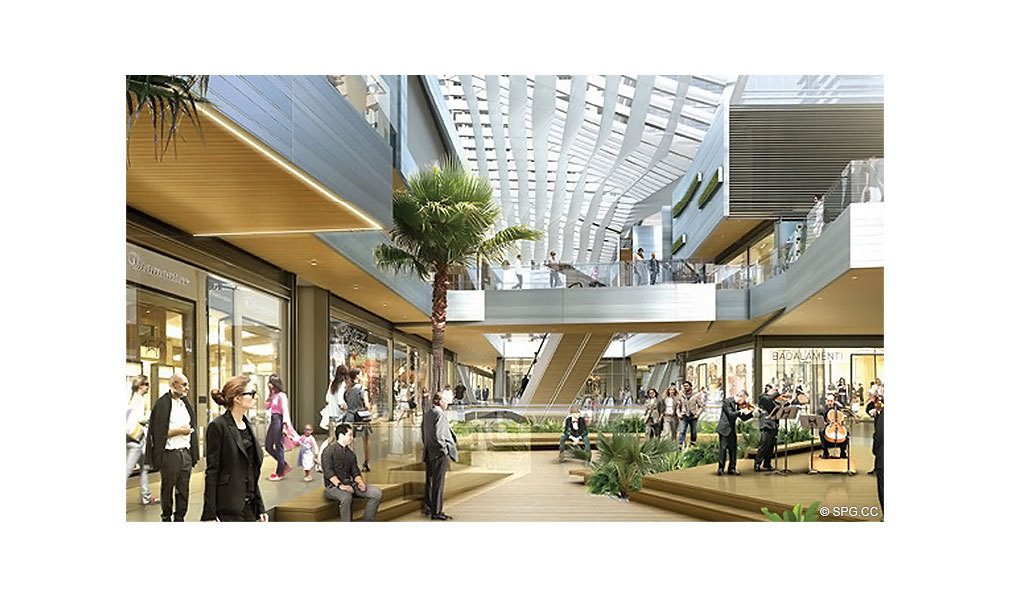 Great Shopping at Reach Brickell City Centre, Luxury Seaside Condominiums Located at 700 Brickell Ave, Miami, FL 33131