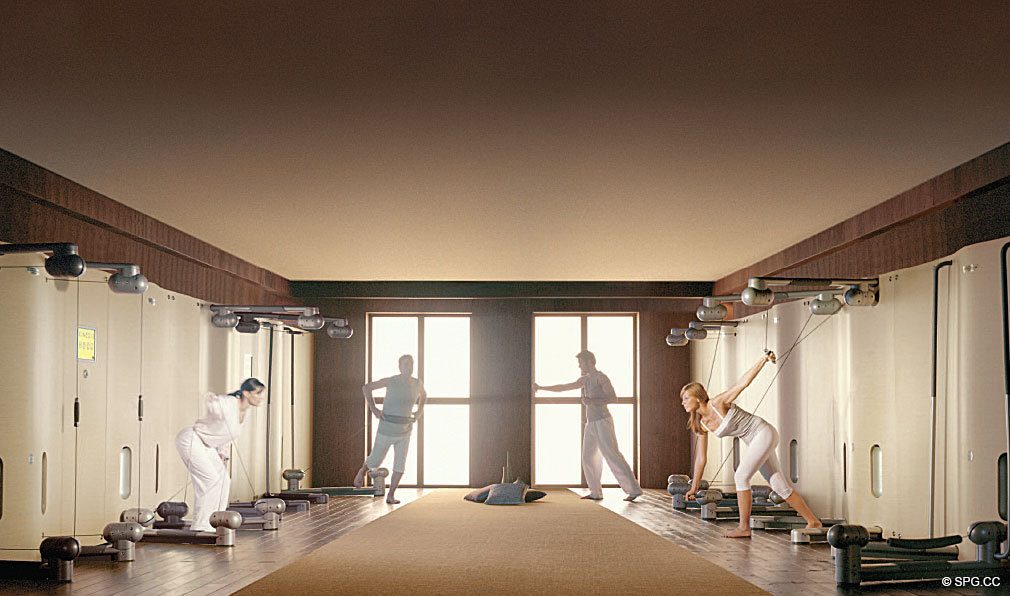 Regalia Gym, Luxury Oceanfront Condominiums Located at 19505 Collins Ave, Sunny Isles Beach, FL 33160