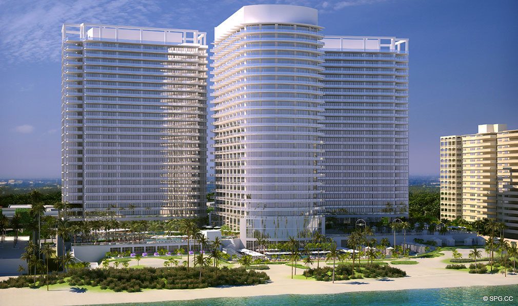St. Regis Bal Harbour, Luxury Oceanfront Condominium, 9701 Collins Ave, Bal Harbour, Miami Beach, FL 33154