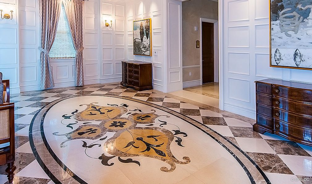 Turnberry Ocean Colony Elevator Lobby, Luxury Condominiums Located at 16047-16051 Collins Ave, Sunny Isles Beach, FL 33160