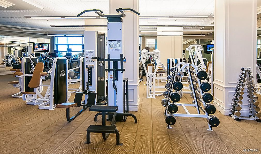 Turnberry Ocean Colony Fitness Center, Luxury Condominiums Located at 16047-16051 Collins Ave, Sunny Isles Beach, FL 33160