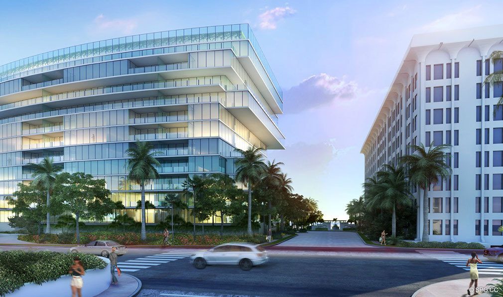 Another View of Surf Club, Luxury Oceanfront Condominiums Located at 9011 Collins Ave Surfside, FL 33154