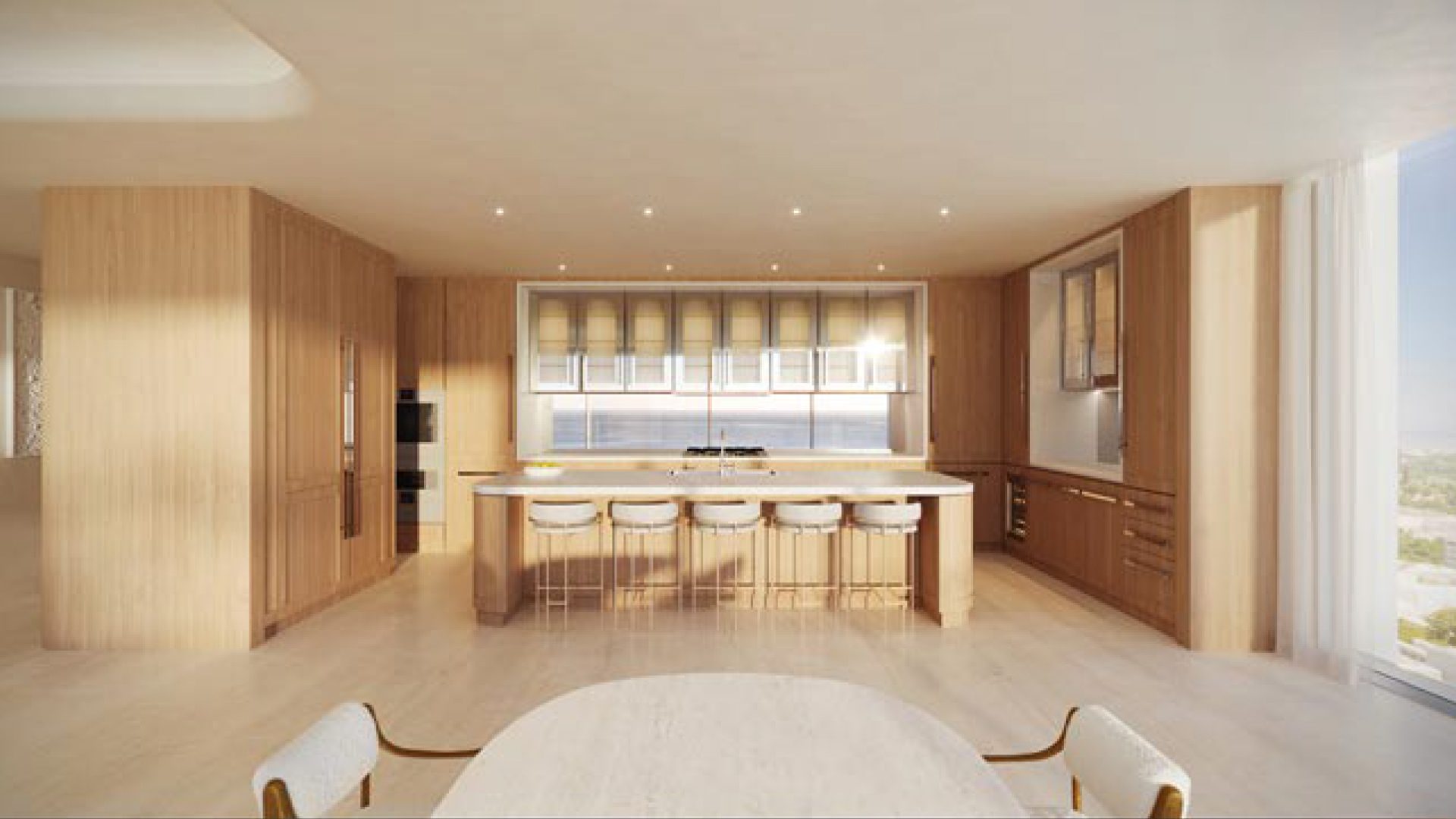 Livingroom in a Residence at The Shoreclub Miami Beach